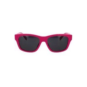 Celine Geometrische zonnebril voor vrouwen , Pink , Dames , Maat: 55 MM
