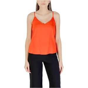 Vero Moda, Dames, Tops, Rood, Maat: XL Viscose,