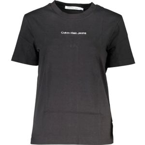 Calvin Klein, Dames, Tops, Zwart, Maat: 2XS