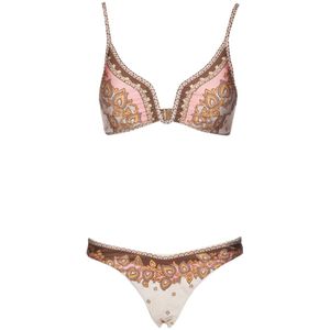 Zimmermann, Dames, Badkleding, Bruin, Maat: L Tweed,