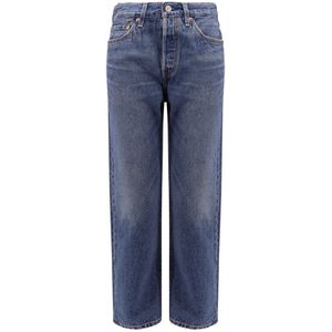 Levi's, Dames, Jeans, Blauw, Maat: W30 Katoen,