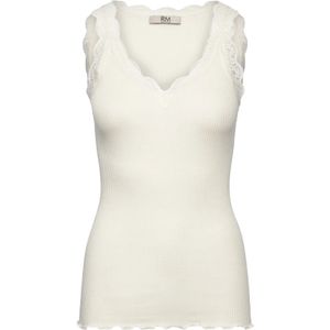 Rosemunde, Dames, Tops, Beige, Maat: L Katoen,