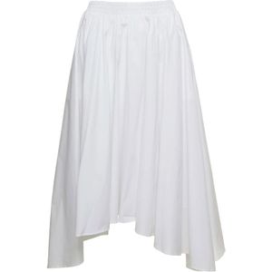 Michael Kors, Dames, Rokken, Wit, Maat: S Katoen,