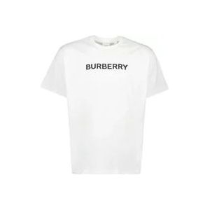 Burberry Heren Logo T-shirt , White , Heren , Maat: XS