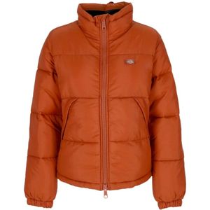 Dickies, Dames, Jassen, Bruin, Maat: S Polyamide,