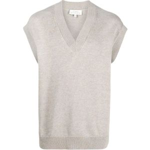 Studio Nicholson, Heren, Truien, Beige, Maat: S Katoen,