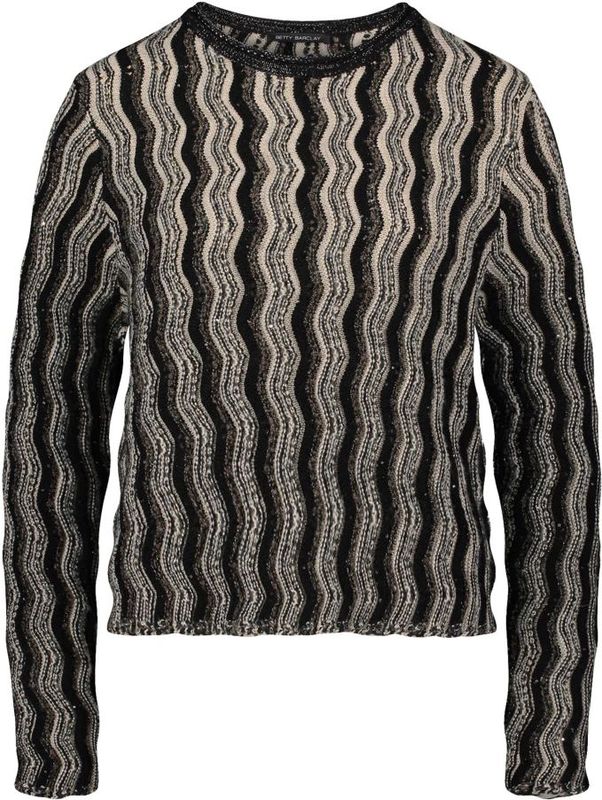 Betty Barclay - Truien - Zwart - Figuurvolgend Silhouet