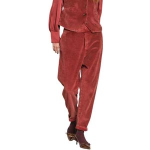 Mason's, Dames, Broeken, Rood, Maat: 3XS Corduroy,