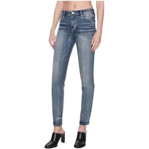 Armani Exchange, Dames, Jeans, Blauw, Maat: W24 Denim,