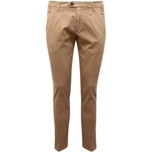 Roy Roger's, Heren, Broeken, Beige, Maat: W33 Denim,