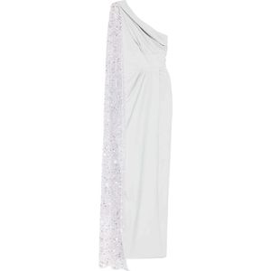 Rhea Costa, Dames, Jurken, Grijs, Maat: L