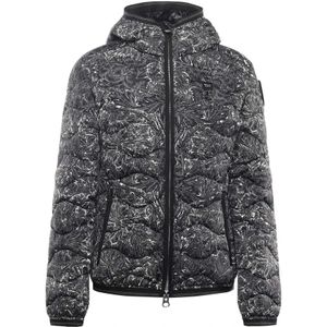 Blauer, Dames, Jassen, Zwart, Maat: L Nylon,