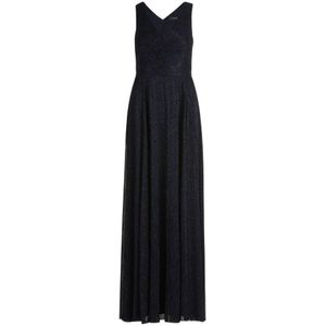 vera mont, Dames, Jurken, Blauw, Maat: M Chiffon,