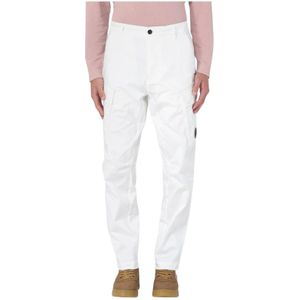 C.p. Company, Heren, Broeken, Wit, Maat: M