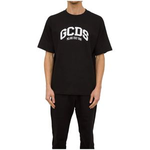 Gcds, Heren, Tops, Zwart, Maat: XL Katoen,