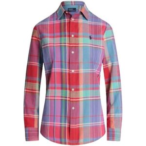 Polo Ralph Lauren, Dames, Blouses & Shirts, Veelkleurig, Maat: L Katoen,