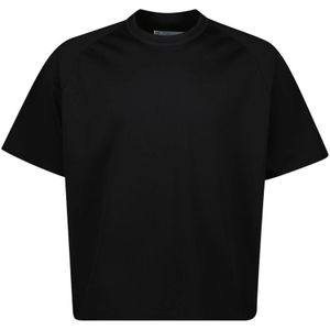 Sacai, Heren, Tops, Zwart, Maat: S Katoen,