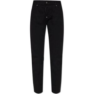 Dsquared2, Dames, Jeans, Zwart, Maat: 4XS