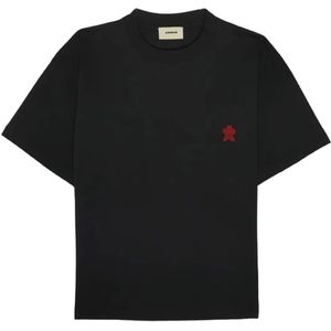 A Paper Kid, Heren, Tops, Zwart, Maat: XS