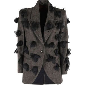 Marella, Dames, Jassen, Bruin, Maat: 3XS Wol,