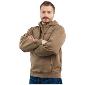 Champion, Heren, Sweatshirts & Hoodies, Bruin, Maat: XL