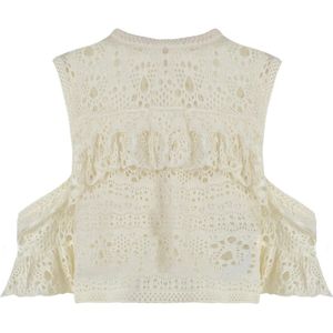 Chloé, Dames, Tops, Beige, Maat: S Linnen,