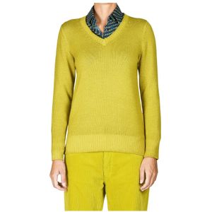 La Fileria, Dames, Truien, Groen, Maat: L Wol,