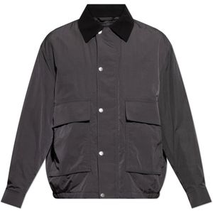 Theory, Heren, Jassen, Grijs, Maat: S Polyamide,