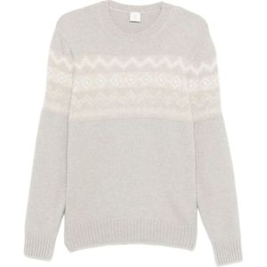 Eleventy, Heren, Truien, Grijs, Maat: S Zijde,