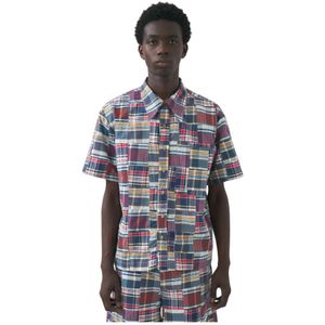 Antik Batik, Heren, Overhemden, Veelkleurig, Maat: S Katoen,