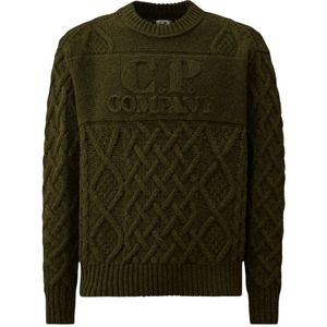 C.p. Company, Heren, Truien, Groen, Maat: M Wol,