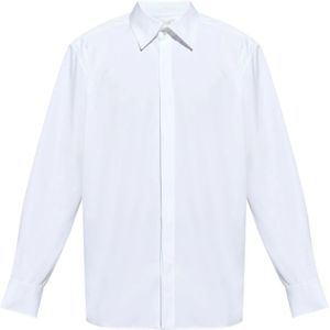 Saint Laurent, Heren, Overhemden, Wit, Maat: XL