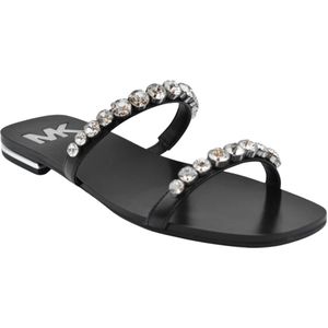 Michael Kors, Dames, Schoenen, Zwart, Maat: 38 EU Katoen,