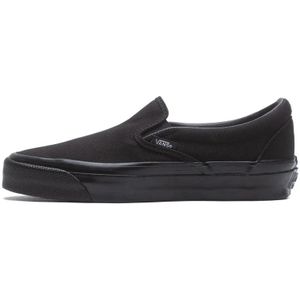 Vans - Slip-On 98 - Instapschoenen - Zwart - Leer