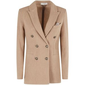 Circolo 1901, Dames, Jassen, Bruin, Maat: S Wol,