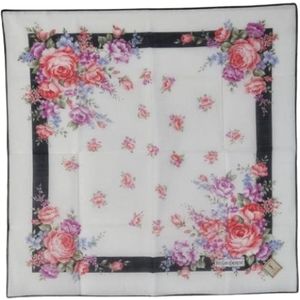 Yves Saint Laurent Vintage, Dames, Pre-owned, Wit, Maat: ONE Size Katoen,