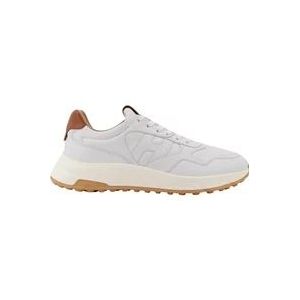 Hogan Moderne Leren Sneakers met Memory Foam , White , Heren , Maat: 43 1/2 EU