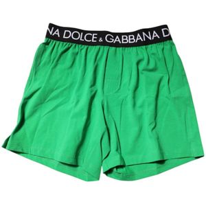Dolce & Gabbana, Heren, Ondergoed, Groen, Maat: S Katoen,