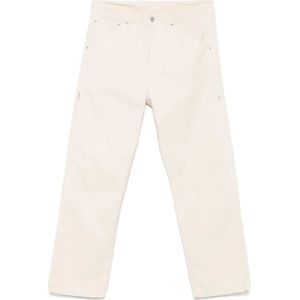 Levi's, Heren, Broeken, Beige, Maat: W33 Katoen,