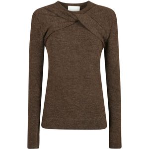 Isabel Marant, Dames, Truien, Bruin, Maat: M Wol,