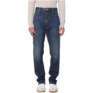 Armani Exchange, Heren, Jeans, Blauw, Maat: W32 Denim,