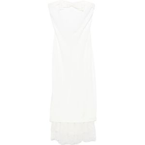 Alessandra Rich, Dames, Jurken, Wit, Maat: XS