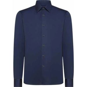 Rrd, Heren, Overhemden, Blauw, Maat: M Denim,