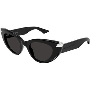 Alexander McQueen - AM0442S 001 - Cat Eye Zonnebrillen - Dames