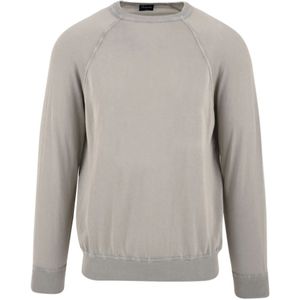 Drumohr, Heren, Sweatshirts & Hoodies, Beige, Maat: M