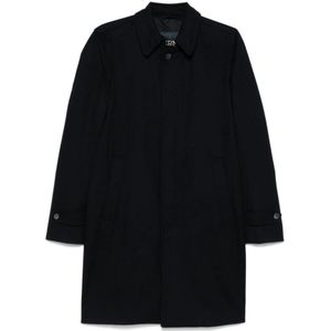 Herno, Heren, Mantels, Blauw, Maat: 2XL