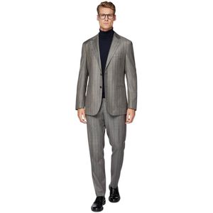 Boggi Milano, Heren, Pakken, Grijs, Maat: XS Wol,