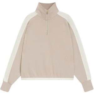 Hugo, Dames, Sweatshirts & Hoodies, Beige, Maat: L