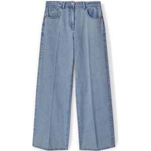 Motivi, Dames, Jeans, Blauw, Maat: XS Katoen,