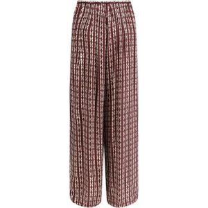 Forte Forte, Dames, Broeken, Bruin, Maat: XS Viscose,